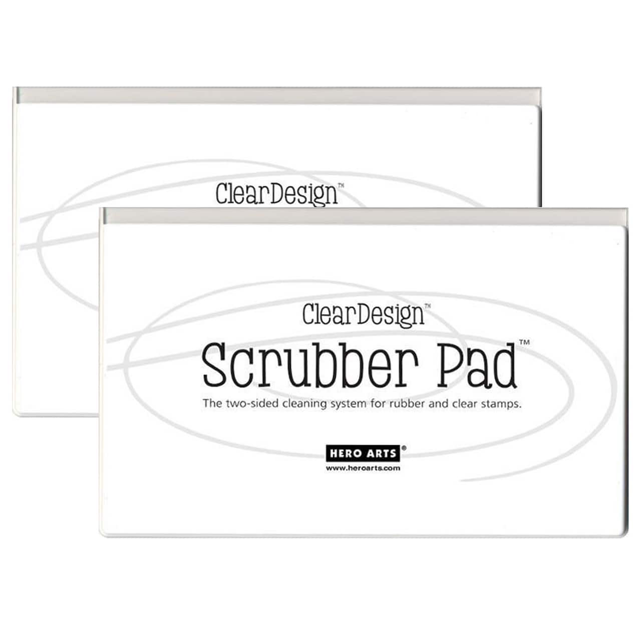 Hero Arts® Clear Design™ Scrubber Pad™, 2ct.